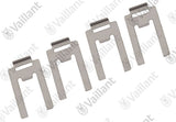 VAILLANT Klammer, (x4) VFK 125, /2, /3 u.w. Vaillant-Nr. , 0020061739