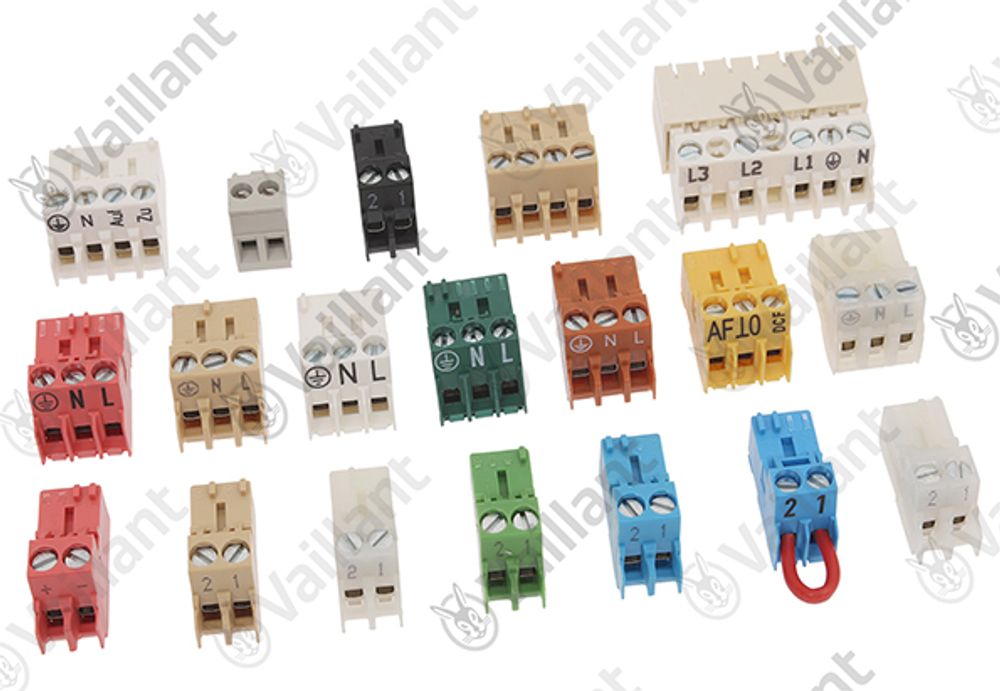VAILLANT Steckverbinder, Set VWF 58+88+118/4 u.w. Vaillant-Nr. , 0020066202
