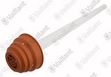 VAILLANT Abgashaube, rot m. Abgasrohr DN 60 PP Zub. 303901 DDF Vaillant-Nr. , 0020070983