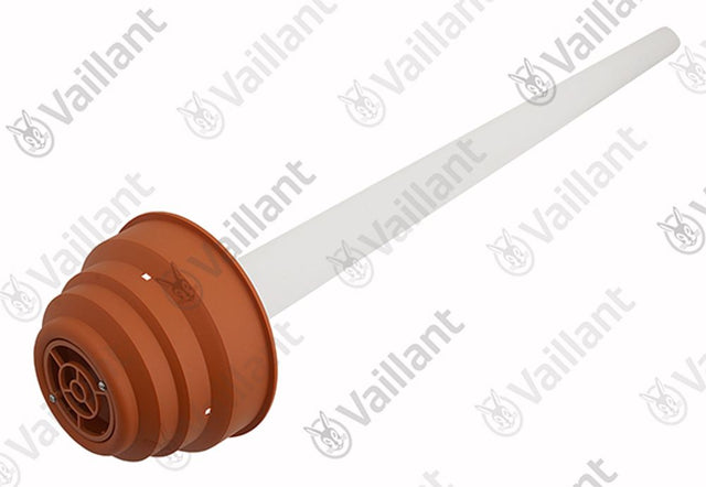 VAILLANT Abgashaube, rot m. Abgasrohr DN 60 PP Zub. 303901 DDF Vaillant-Nr. , 0020070983