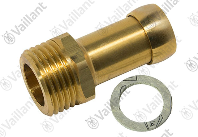 VAILLANT Anschluss, G1/2 x D15 x 42,5 VC 95+195+245/4-5 (R1) u.w. Vaillant-Nr. , 0020071581