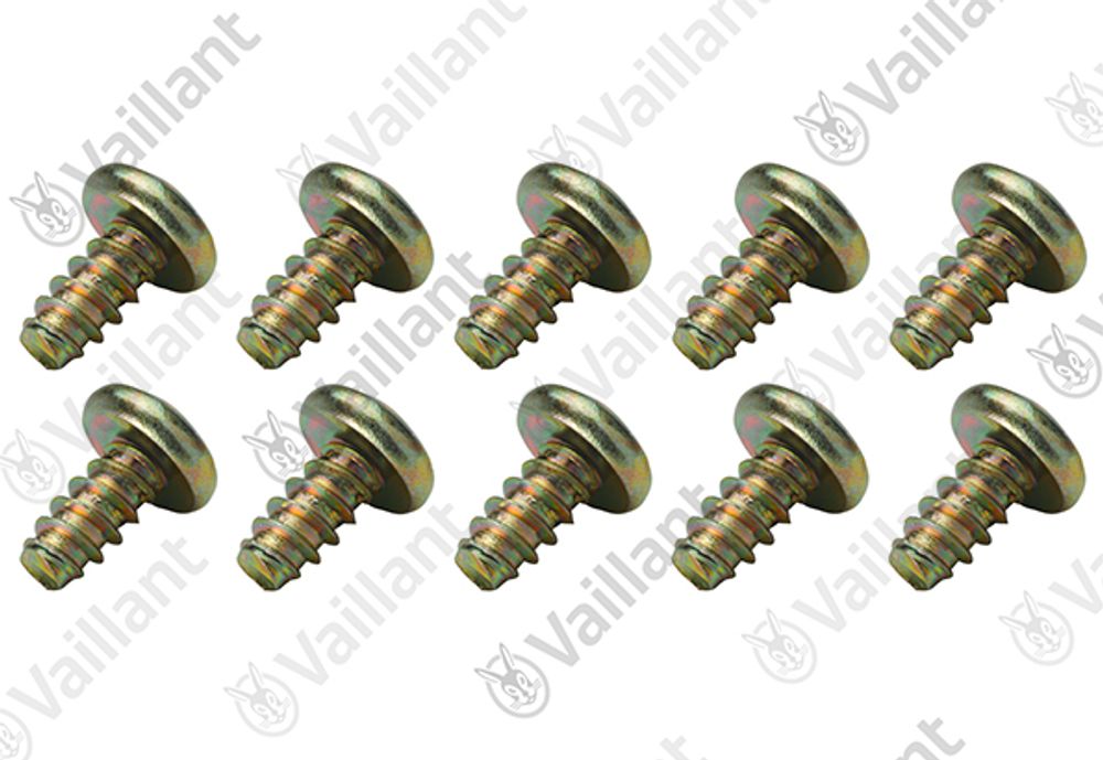 VAILLANT Schraube, (x10) ST 4,8x 9,5 (ISO 7049) Vaillant-Nr. , 0020107695