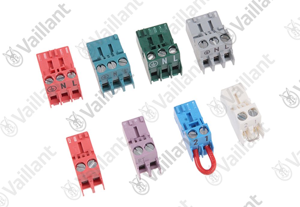 VAILLANT Steckverbinder, ProE , Set VC 10+15+20+25+30 CS/1-5 R1 u.w. Vaillant-Nr. , 0020136646