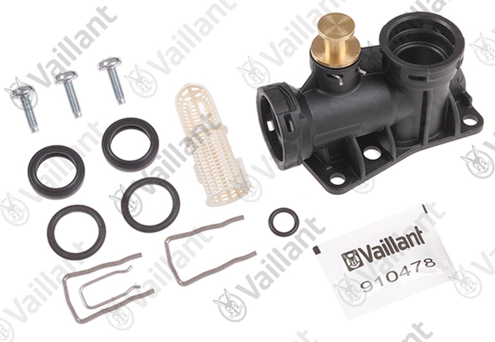 VAILLANT Anschluss, Vorlauf, Kunststoff VC 104/4-7 A u.w. Vaillant-Nr. , 0020140559