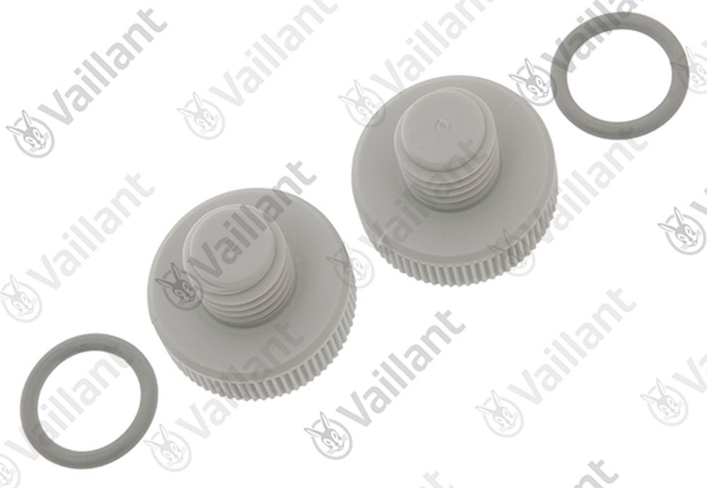 VAILLANT Stopfen, (x2) 0020106428 Grundset DN 200 PP u.w. Vaillant-Nr. , 0020143524