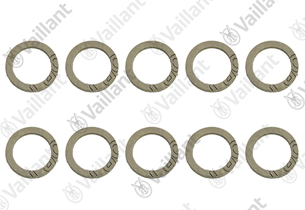 VAILLANT Rechteckdichtring, (x10) MAG 11-0/1 GX u.w. Vaillant-Nr. , 0020186855
