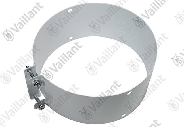 VAILLANT Schelle, DN 100 x 48 Anschl. 80/125 Alu an 80 Alu starr, u.w. Vaillant-Nr. , 0020209347