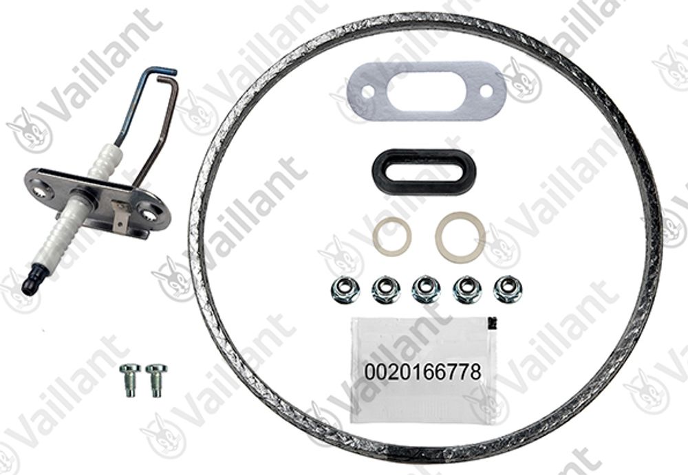 VAILLANT Dichtungssatz, Elektrode Wart.set II VC 126+196+246+306/3-5 (R3,5) u.w. Vaillant-Nr. , 0020218247