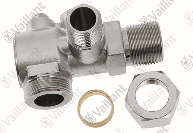 VAILLANT Wartungshahn, Eck Rp 3/4 306703 Install.-Set VC Unterputz, u.w. Vaillant-Nr. , 0020224255