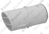 VAILLANT Abgasrohr, Endstück, DN 60, weiß Waag. WDF 0020219516 60/100 PP Vaillant-Nr. , 0020231442