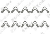 VAILLANT Clip, (x10) VKK 186/5 R1 u.w. Vaillant-Nr. , 0020232052