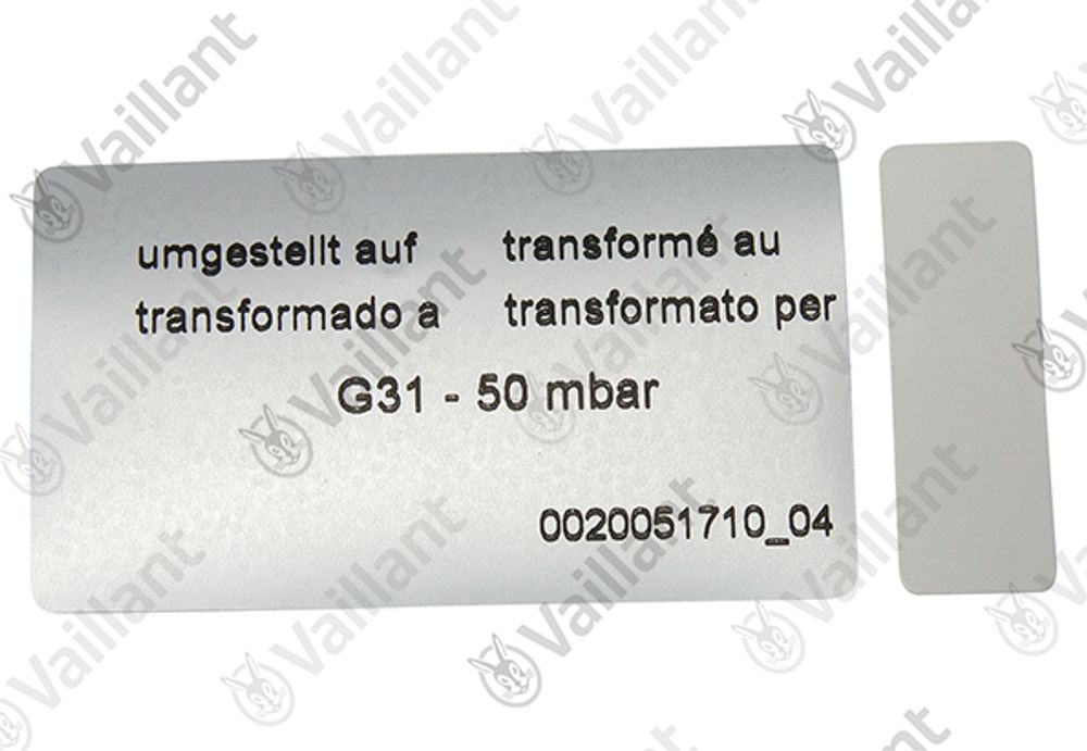 VAILLANT Umstellsatz, H-P (DE/AT) VC 196/3-5 u.w. Vaillant-Nr. , 0020253189