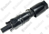 VAILLANT Stecker, PV-CF-S 2,5-6 (+) mit Hülse VPV I 2000/1 230V, 3000-6000/1 400V u.w. Vaillant-Nr. 002025320, 0020253207