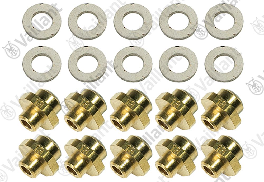 VAILLANT Zündbrennerdüse, 0,18, (x10) MAG 11-0/1 XZ u.w. Vaillant-Nr. , 042898