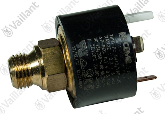 VAILLANT Druckwächter, Wassermangels. VKK 476 u.w. Vaillant-Nr. , 050591