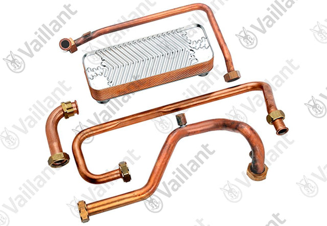 VAILLANT Wärmetauscher BW, U-Satz VCW 180 K XE u.w. Vaillant-Nr. , 065034
