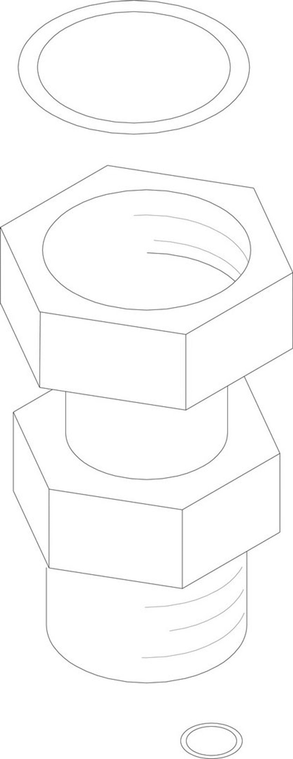 BOSCH Distanzstück 3/4 mit Dichtung, 7100436
