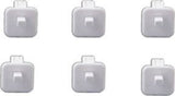 BOSCH Klemmstift Gittermitte verkehrsweiß (6x), 63028127