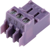 BOSCH Anschlussklemme 3-pol. PZ Pumpe violett, 7747023986