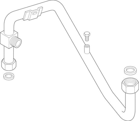 BOSCH Vorlaufrohr, 87107151790