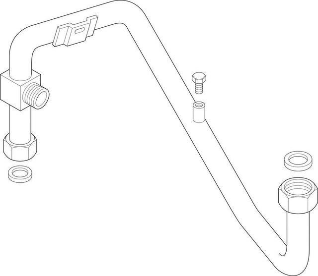 BOSCH Vorlaufrohr, 87107151790