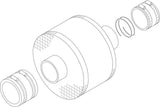 BOSCH Abgasschalldämpfer DN130 kpl, 8718584389