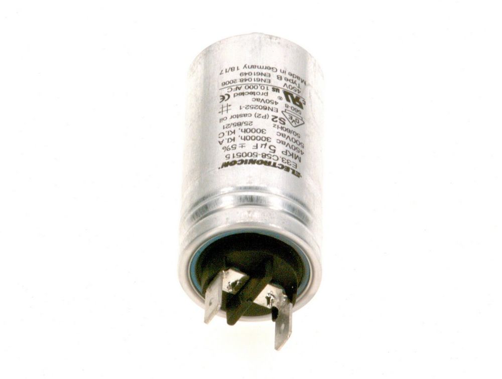 BOSCH Kondensator 5MF400V für Motor FHP everp, 8718584677