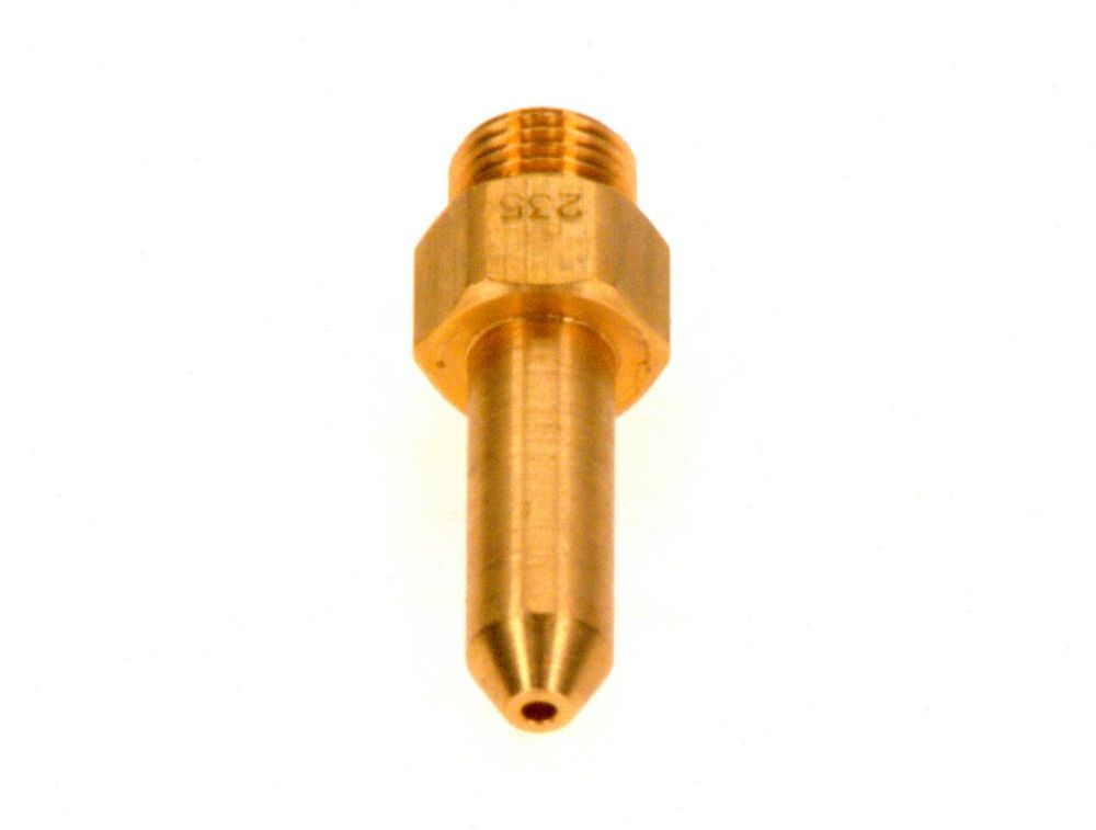 BOSCH Hauptgasdüse 2,35 Bohrung Sw16 48lg, 8738804026