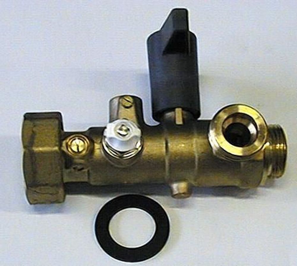 BRÖTJE Absperrhahn blau SPS1, 954556