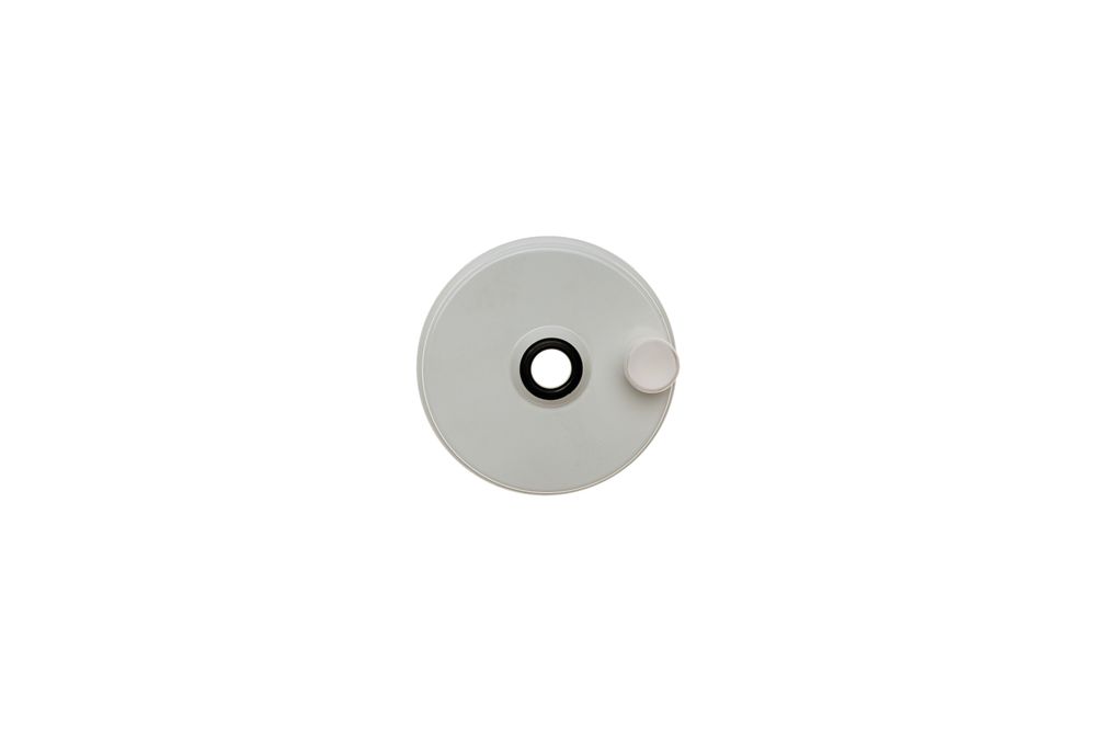 BRÖTJE Deckel 125 mm mit Messöffnung (Alu), 967457