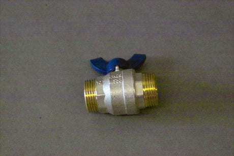 BRÖTJE Kugelhahn 1 Zoll blau PGM SPZ, 803229
