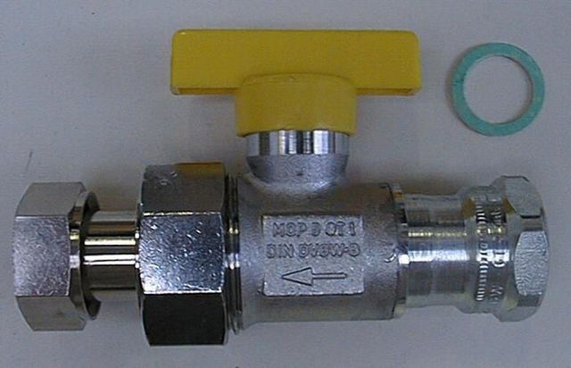 BRÖTJE Kugelhahn für Gasanschluss 3/4 Zoll, 982696