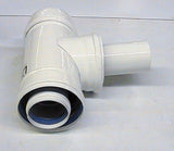 BRÖTJE Revisionskesselanschluss T-Stück DN60/100, 959780
