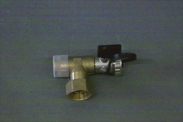 BRÖTJE Winkel 3/4 Zoll x 3/4 Zoll mit KFE-Hahn BSK, 681278