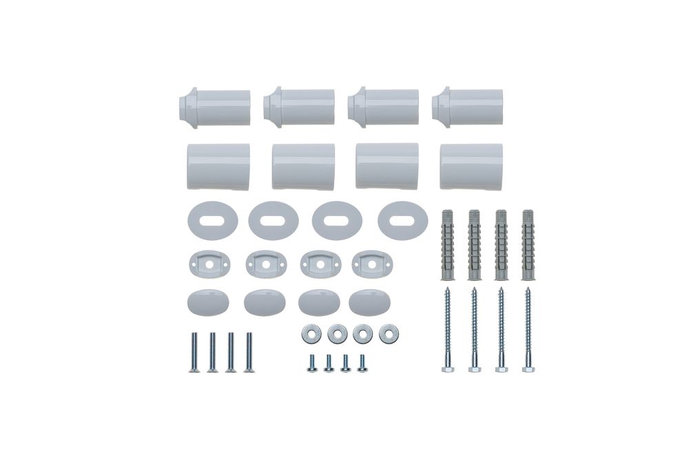 BRÖTJE Montage-Set exclusiv weiß (4 Halter), 588782