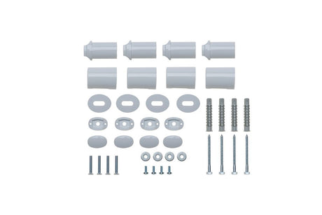 BRÖTJE Montage-Set exclusiv weiß (4 Halter), 588782
