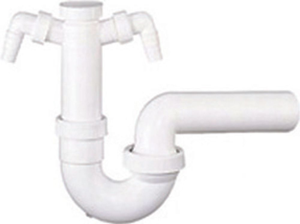DALLMER Röhren-Siphon 100/2, 1 1/2" x DN 50, 020321