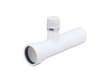 DALLMER Verlängerungsrohr V 5, 215 mm lang, mit Belüfter, DN 50, 090539