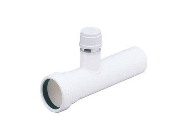 DALLMER Verlängerungsrohr V 5, 215 mm lang, mit Belüfter, DN 50, 090539