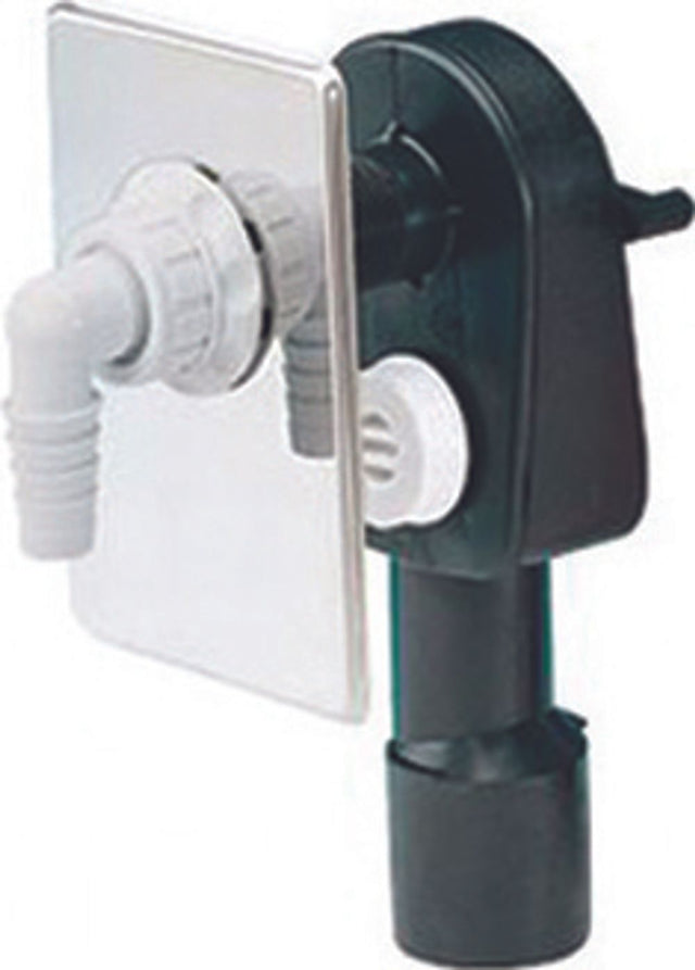 DALLMER Wandeinbau-Waschgeräte-Siphon HL 400, DN 40/DN 50, 130402