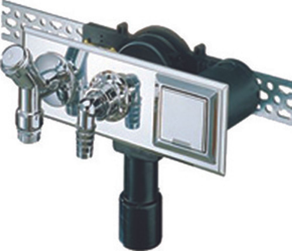 DALLMER Wandeinbau-Waschgeräte-Siphon 406 E, DN 40/DN 50, 130617