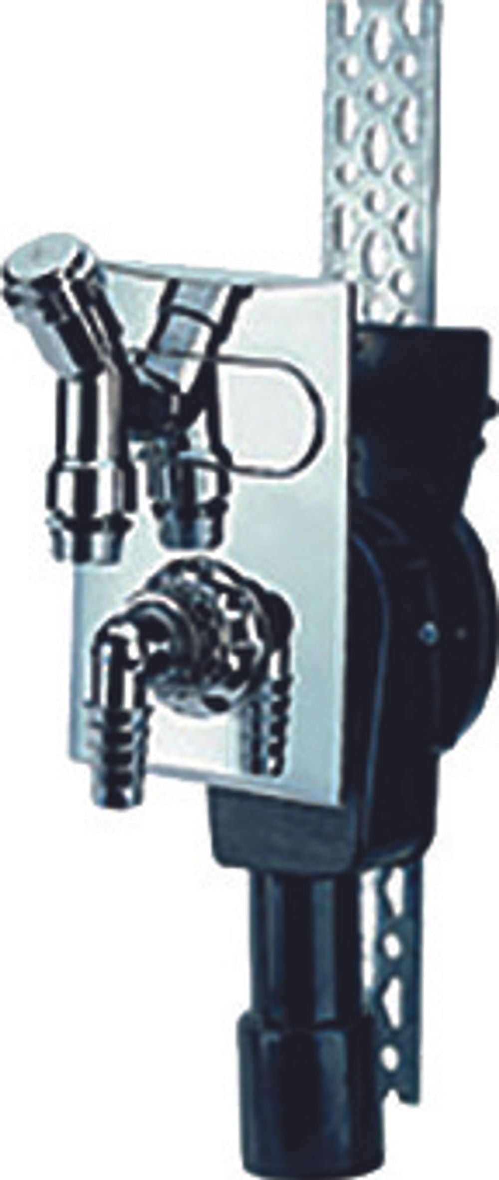 DALLMER Wandeinbau-Waschgeräte-Siphon 406 senkrecht, DN 40/DN 50, 130648