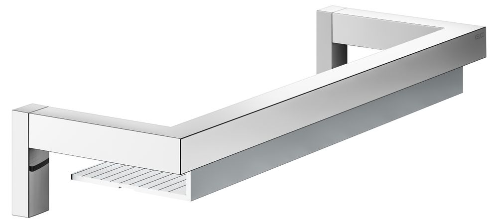 KEUCO Edition 90 Square Duschablage verchromt/Aluminium, 19158010000