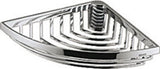 KEUCO Duschablagen Eckschwammkorb abnehmbar verchromt Eckschwammkorb Seifenkörbe 24944, Drahtmodell,abnehmb.,H:47mm,verchromt, 24944010000