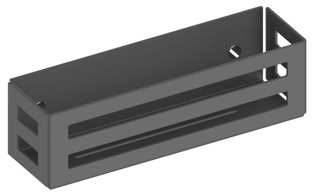 KEUCO Duschablagen Seifenkorb 320 x 93 x 90 mm schwarz matt, 24954370000