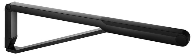 KEUCO AXESS Stützklappgriff WC 850 mm schwarz matt/schwarz, 35003370837