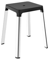 KEUCO AXESS Bad-Hocker verchromt/schwarz, 35082010037