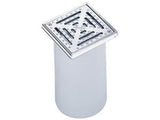 DALLMER Aufsatz RHS 15, Rost massiv, rutschh., verschr., 150 x 150 mm, 500144