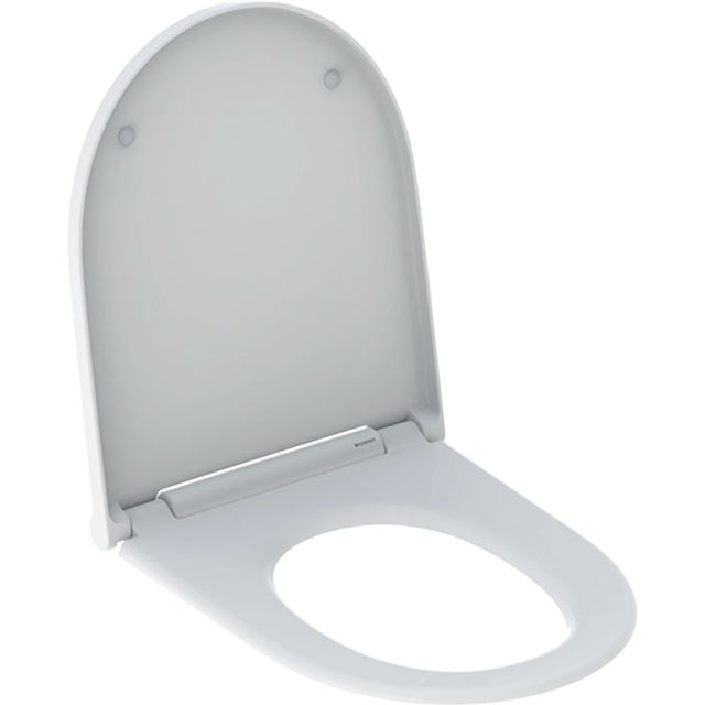 Geberit WC-Sitz ONE,absenkbar/-nehmbar, Befestigung von oben,hochglanz-verchromt, 243989212