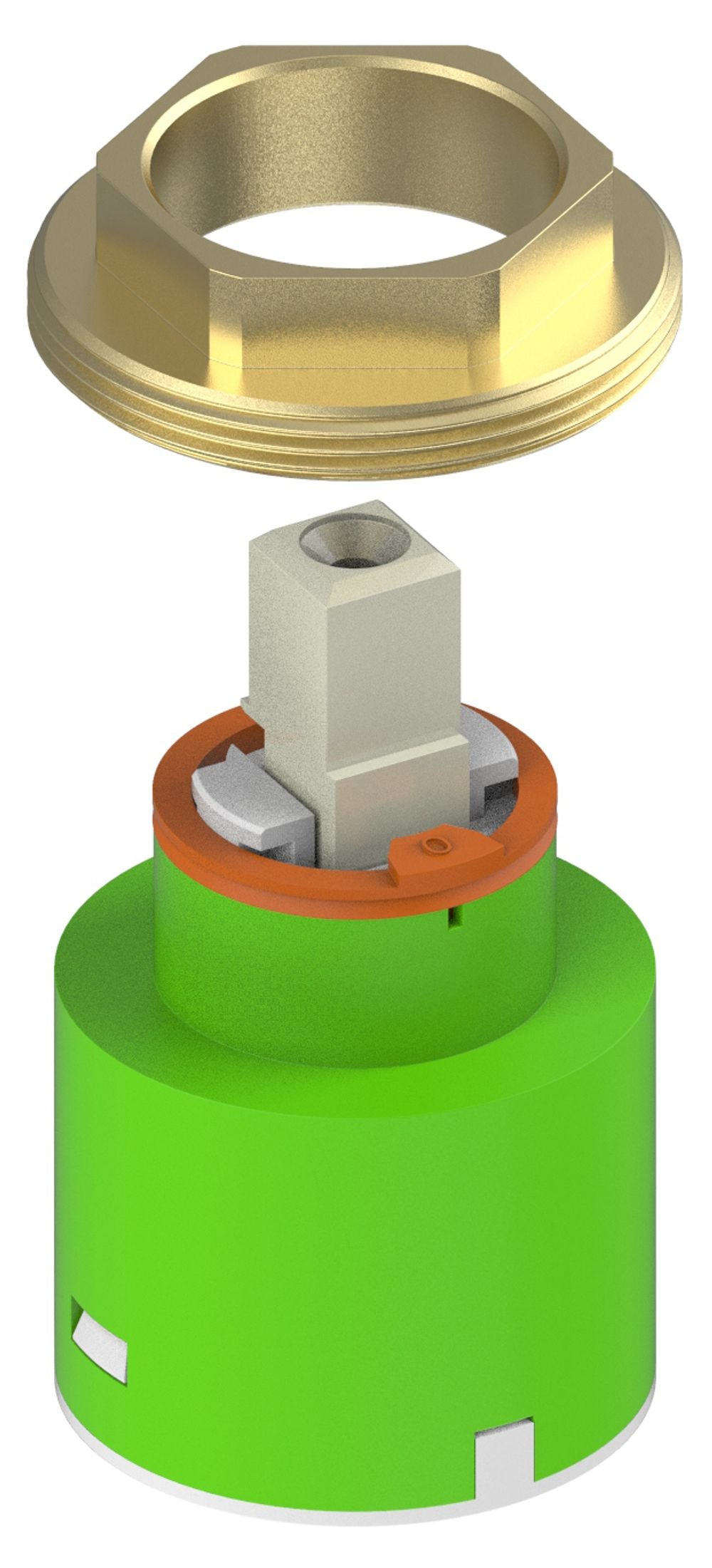 KEUCO Ersatzteile Armaturen Mischwasserkartusche komplett für 54902/54903/54904/54909/ 54920/53002, 50100000012